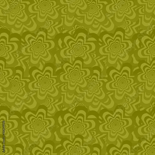 Olive seamless curved pattern background