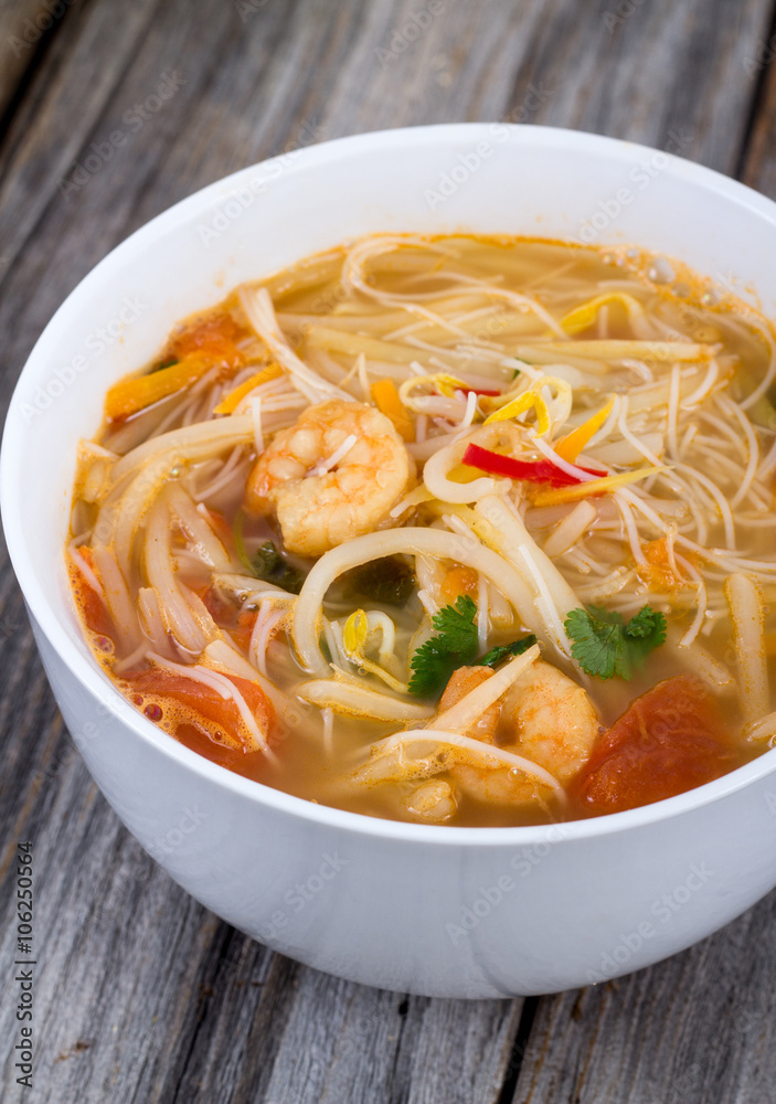 thai spicy shrimp noodle thai spicy shrimp noodle