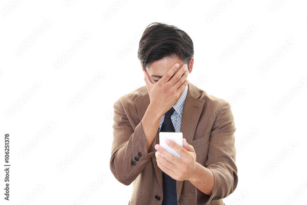 落胆するビジネスマン