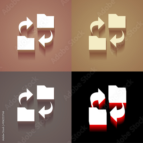 3_Vintage_Icons_With_Long_Shadow