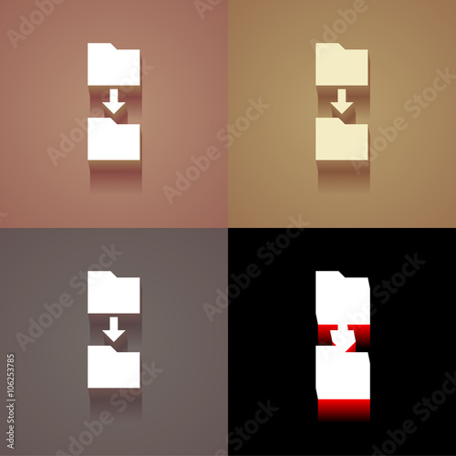 3_Vintage_Icons_With_Long_Shadow