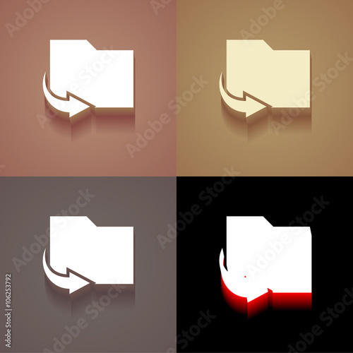 3_Vintage_Icons_With_Long_Shadow