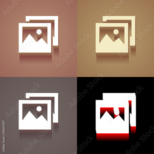 3_Vintage_Icons_With_Long_Shadow