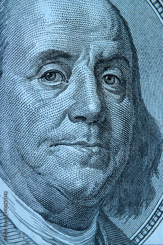 Close-up on Benjamin Franklin