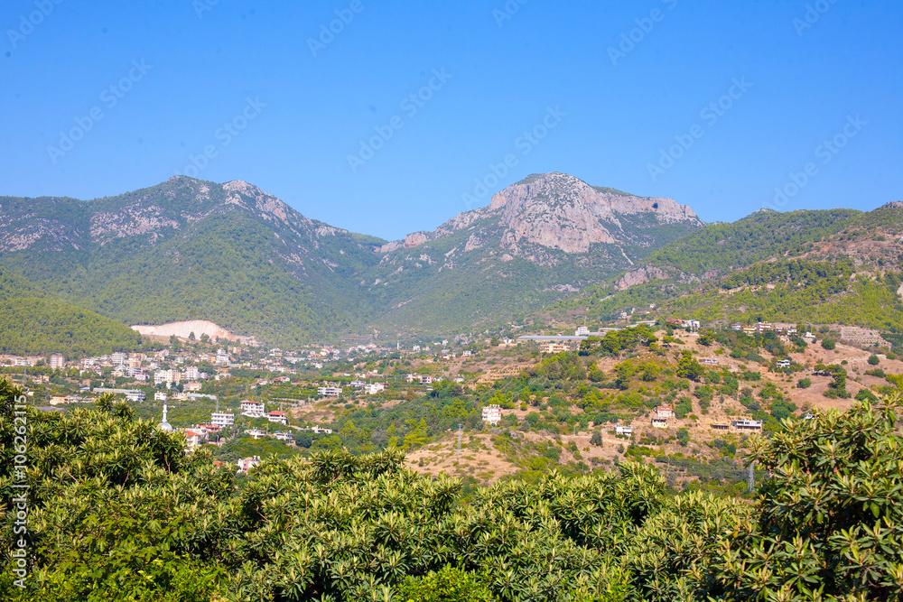 Turkish mountain landscape