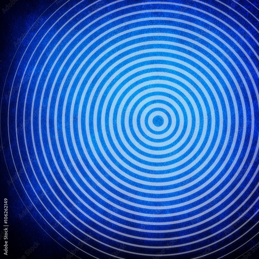 abstract blue circle painting background