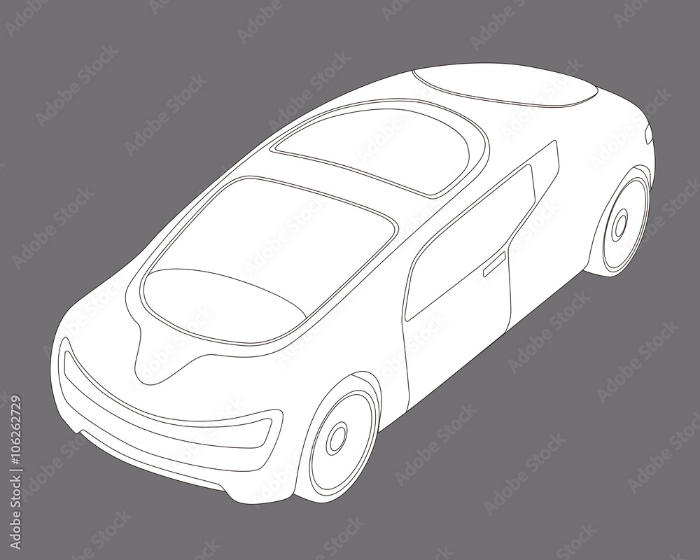 Future Car 6 3D Model $129 - .fbx .obj .max - Free3D