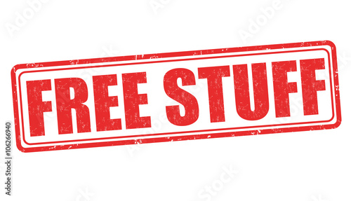 Free stuff stamp