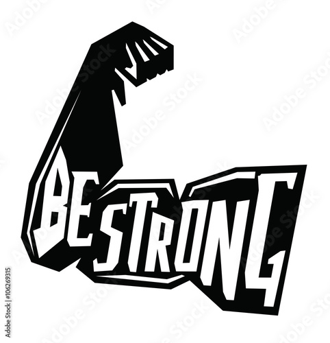 black muscle man