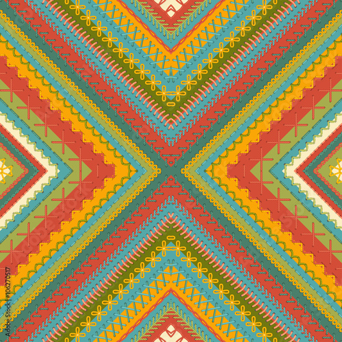 Seamless ethnic pattern.