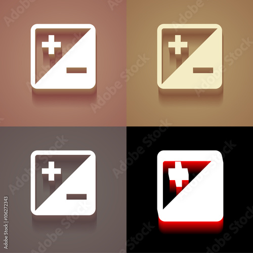 3_Vintage_Icons_With_Long_Shadow