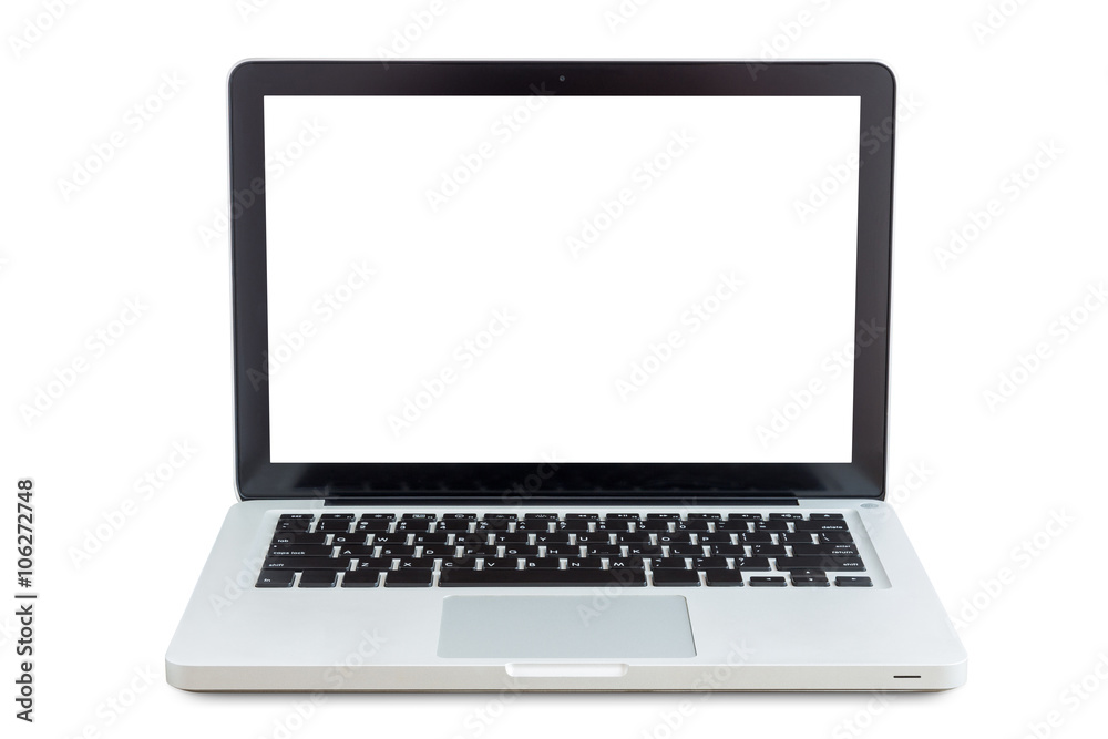 laptop isolated on white with clippiing path inside data laptop isolated on white with clippiing path inside data