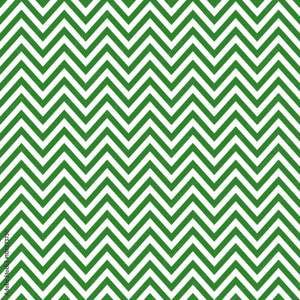 Green zig zag pattern vector background