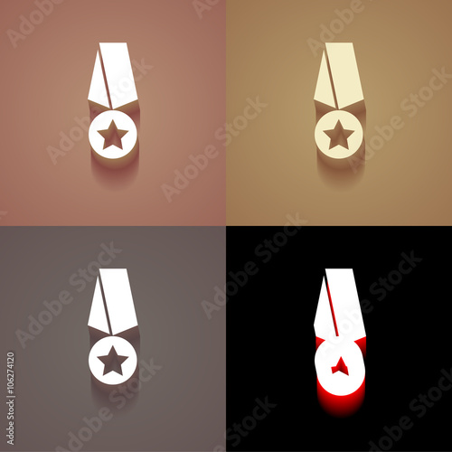 3_Vintage_Icons_With_Long_Shadow