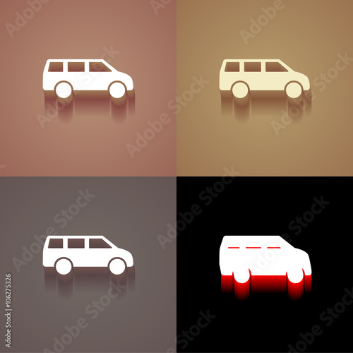 3_Vintage_Icons_With_Long_Shadow