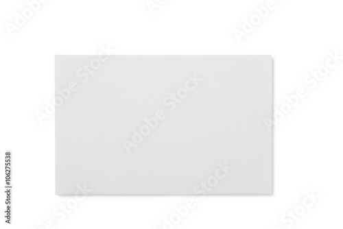 Paper sheet isolated on white © olegkruglyak3