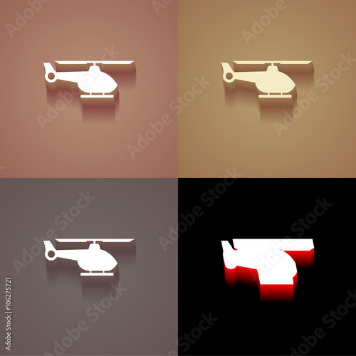 3_Vintage_Icons_With_Long_Shadow