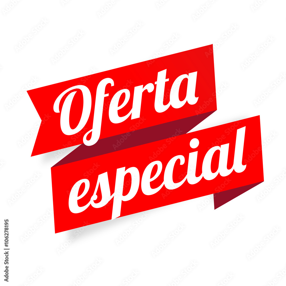 Oferta especial Stock Vector | Adobe Stock