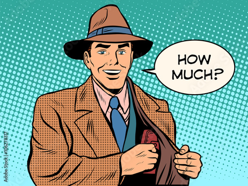 The purse money how much male businessman