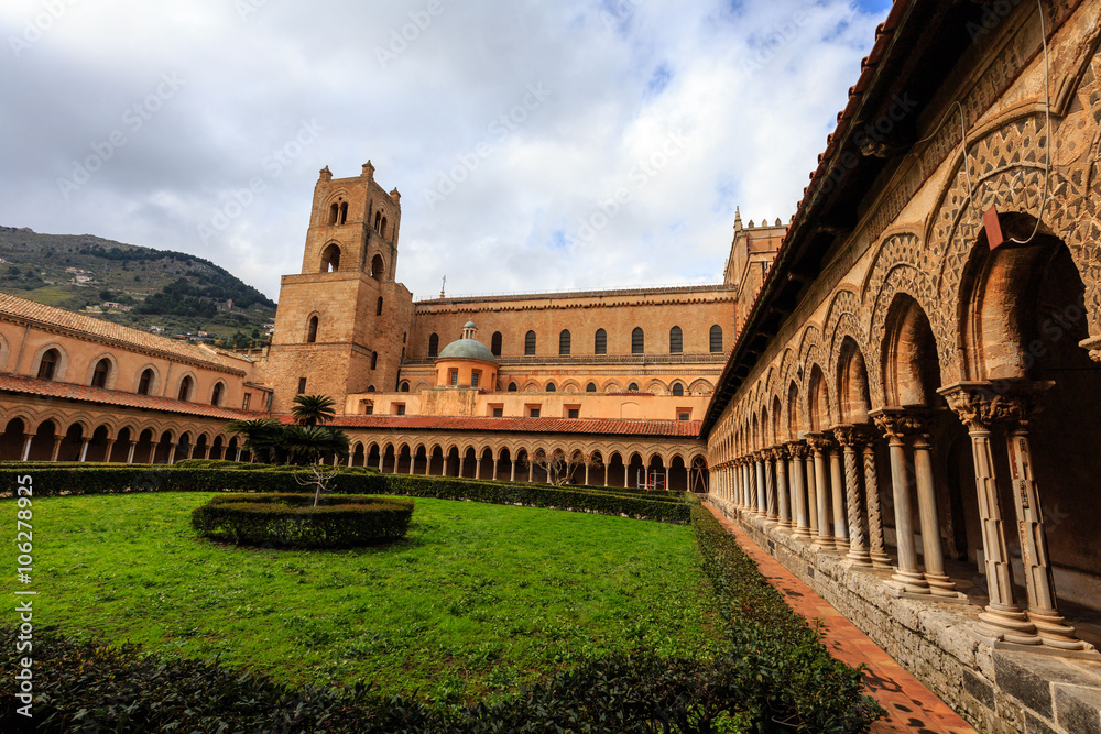 Cathedral of Monreale in Sicily, Italy