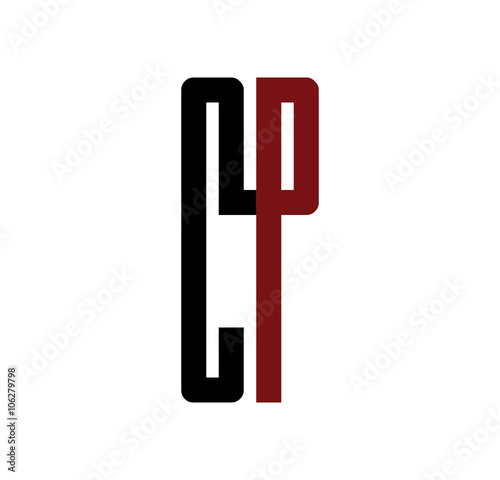 CP initial logo red and black © otakzatikz
