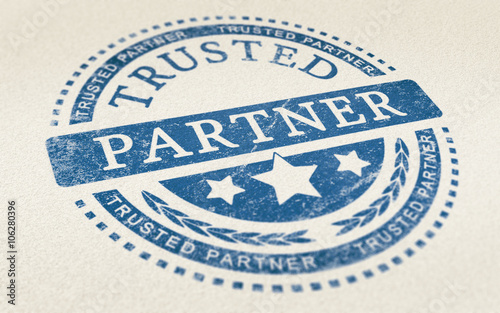 Trust in Business Partnership Background photo