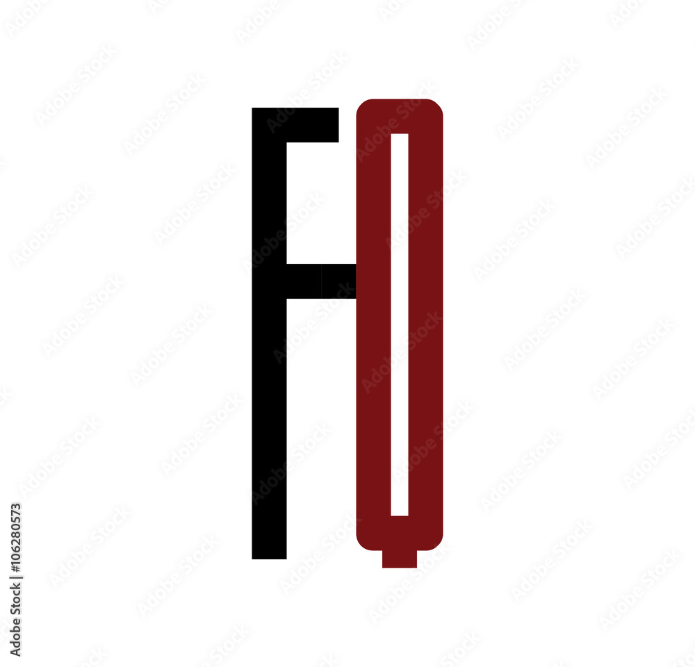 FQ initial logo red and black FQ initial logo red and black