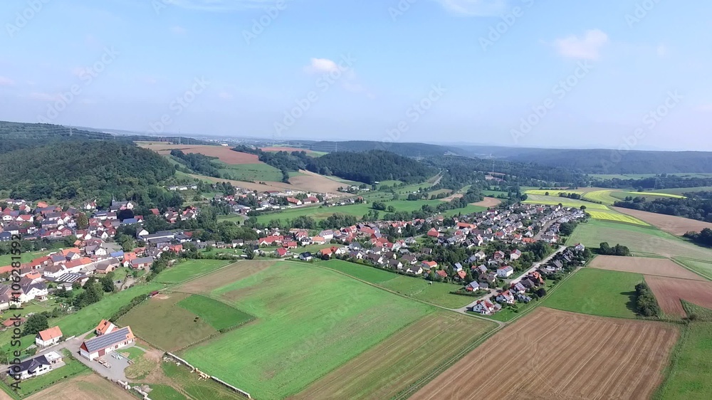 Flug über Deutschland, Hessen Flug über Deutschland, Hessen