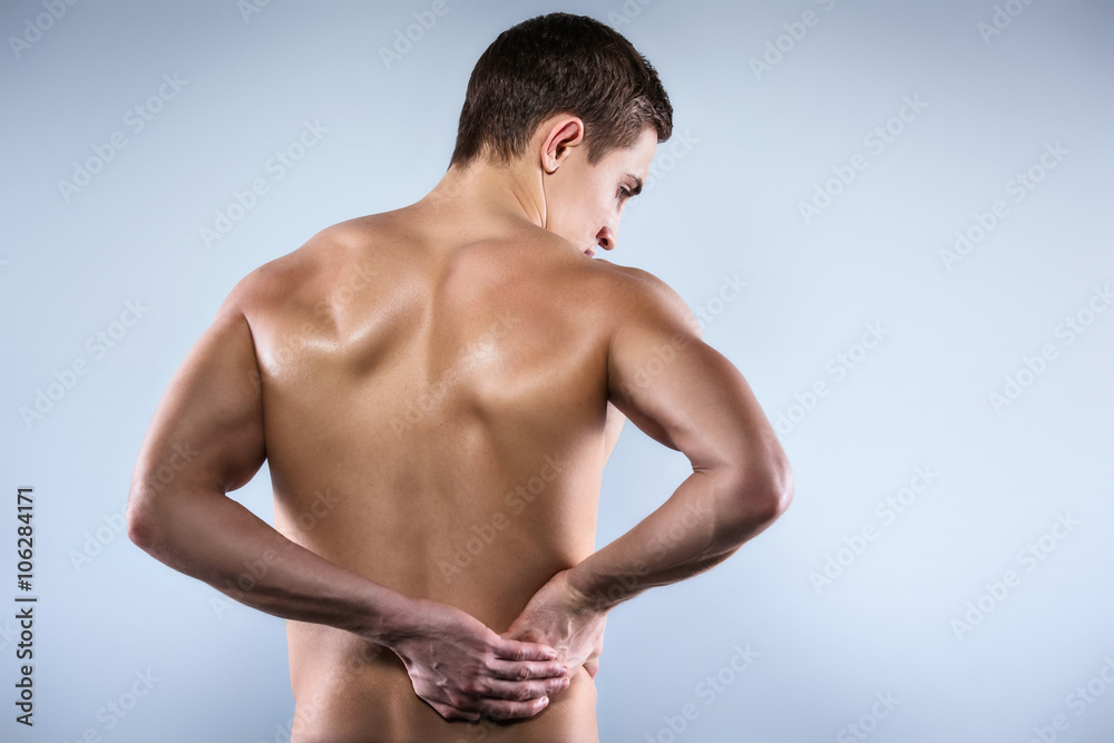Creative concept for body pain Creative concept for body pain