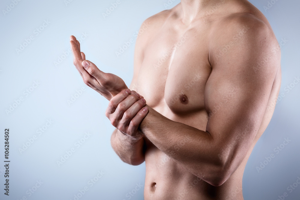 Obraz premium Creative concept for body pain