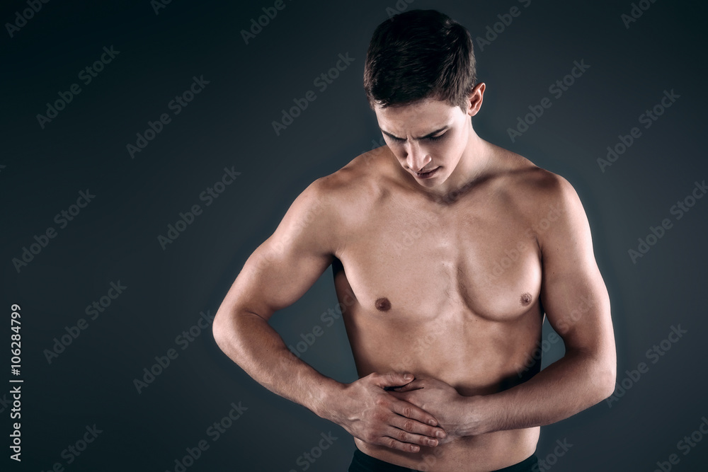 Fototapeta premium Creative concept for body pain