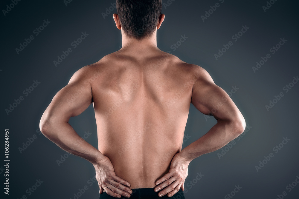 Fototapeta premium Creative concept for body pain