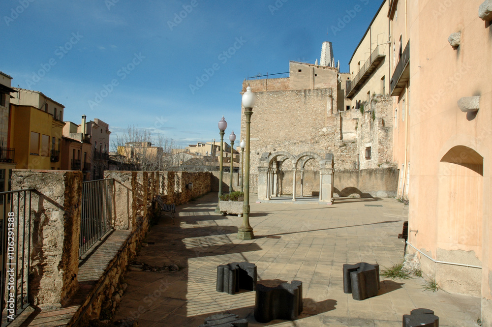 Gérone, espagne : musée d'histoire des juifs