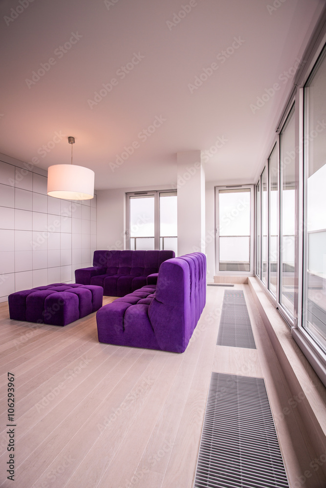 Fototapeta premium Modern living room