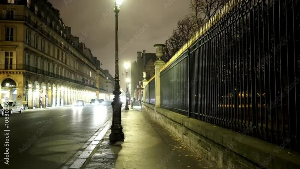 Beautiful Rue Rivoli in Paris Beautiful Rue Rivoli in Paris