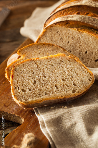 Homemade Crusty Rye Bread