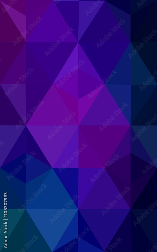 Multicolor dark pink, blue polygonal design pattern, which consist of triangles and gradient in origami style. Multicolor dark pink, blue polygonal design pattern, which consist of triangles and gradient in origami style.