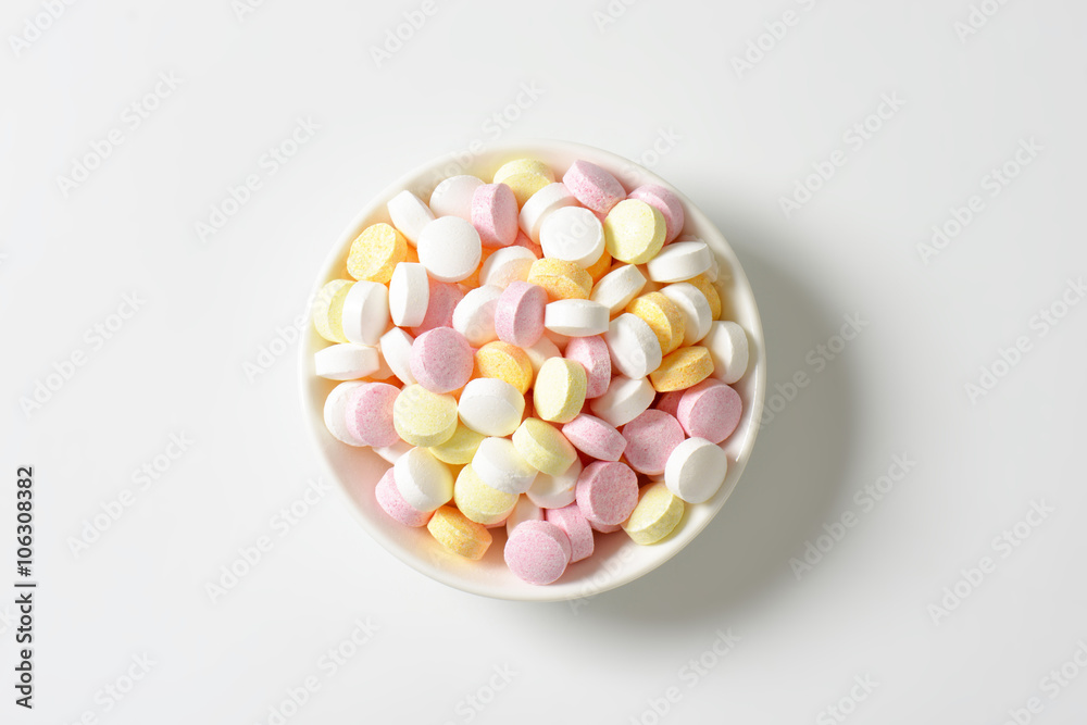 Fruit flavor pressed sugar candy Fruit flavor pressed sugar candy