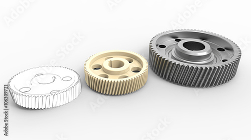 design 3d gear