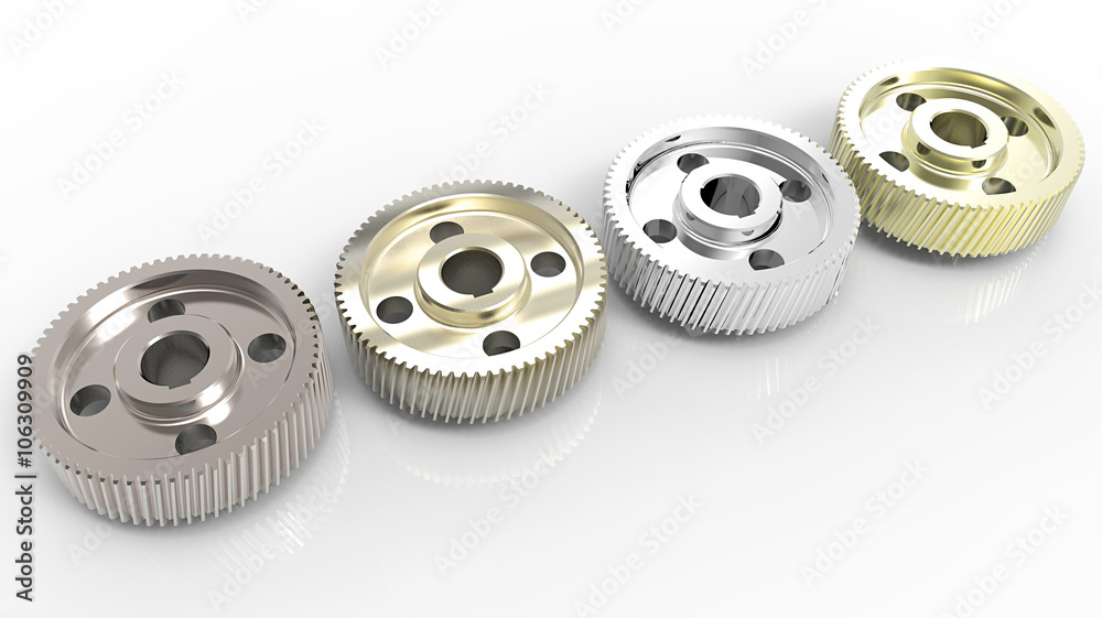 3d gear preparation and printing