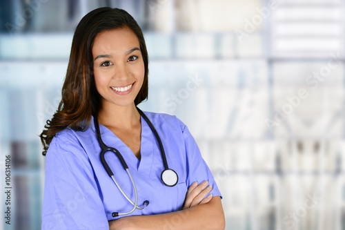 Nurse In Hospital