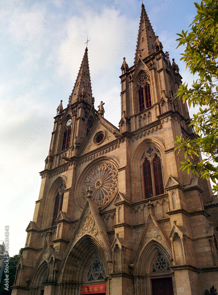 Sacred Heart cathedral in Guangzhou, China