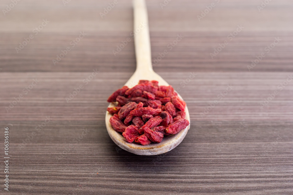 dry red goji berries for a healthy diet dry red goji berries for a healthy diet