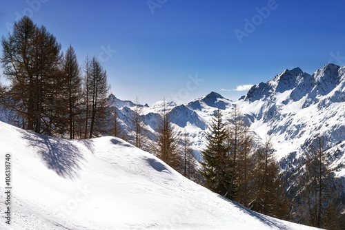 Alpine Alps mountain landscape © tomaspic
