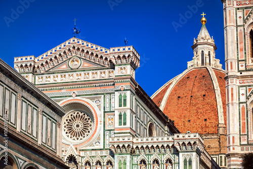 Slika na platnu The Dome of the Florence Cathedral, Italy