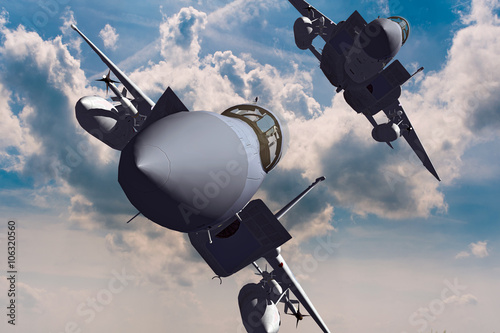 F-15C Eagle 3D rendering