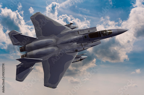 F-15C Eagle 3D rendering