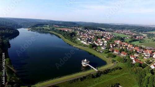 Flugaufnahmen Twistesee und Umgebung - Hessen photo