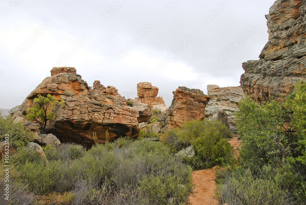 Stadsaal caves in Cederberg nature reserve, South Africa