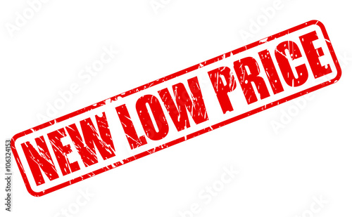 NEW LOW PRICE RED STAMP TEXT